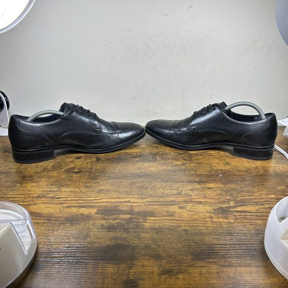 Cole Haan Lenox Hill Split Toe Oxford‎ Black Shoes Men's Size 10.5 M - Picture 5 of 8